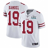 Youth Nike 49ers 19 Deebo Samuel White 2020 Super Bowl LIV Vapor Untouchable Limited Jersey,baseball caps,new era cap wholesale,wholesale hats